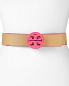 Tory Burch Belt Reversible Resin Classic Logo - Lyst