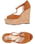 Ganni Wedge - Lyst