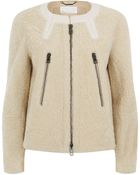 Chloé Shearling Jacket - Lyst