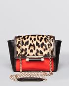 Diane von Furstenberg Shoulder Bag - Mini 440 Leopard - Lyst