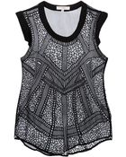 IRO Sheer Top - Lyst