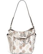 Jimmy Choo Anna Genuine Python Shoulder Bag - Lyst