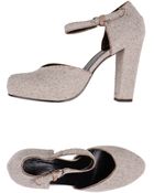 Lena Milos Platform Courts - Lyst