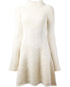McQ by Alexander McQueen Degrade Mohair Dress - Lyst