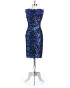 Tadashi Shoji Sequin Sheath Dress - Lyst