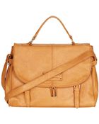 Topshop Large Zip Satchel - Lyst