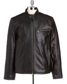 Andrew Marc Sutton Leather Jacket - Lyst