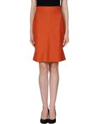 Gianfranco Ferré Knee Length Skirt - Lyst