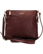 Isaac Mizrahi New York Evalyn Leather Crossbody Bag - Lyst