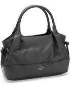 Kate Spade Stevie Side Tie Purple Handbag - Lyst
