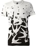 McQ by Alexander McQueen Printed Tshirt - Lyst