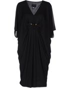 Class Roberto Cavalli Kneelength Dress - Lyst