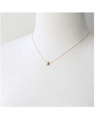 Peggy Li Single Dot Necklace Gf - Lyst