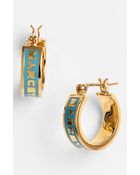 Marc By Marc Jacobs Classic Marc Hoop Earrings - Lyst
