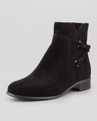 La Canadienne Sharon Suede Chelsea Boot Black - Lyst