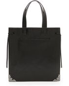 McQ by Alexander McQueen Leather Shopper - Lyst