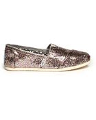 Toms Glitter Classics Slipons - Lyst