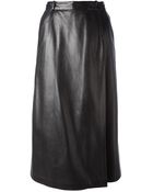 Yves Saint Laurent Vintage Wrap Skirt - Lyst