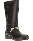 Elisabetta Franchi Biker Boot - Lyst