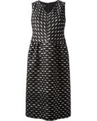 Giambattista Valli Sleeveless Woven Dress - Lyst