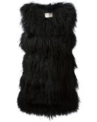 Meteo By Yves Salomon Rabbit Fur Gilet - Lyst