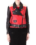 Acne Studios Merci Leather Biker Jacket - Lyst