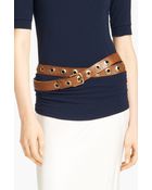 Donna Karan New York Collection Grommeted Hip Belt - Lyst