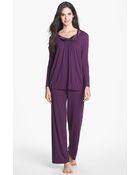 Midnight By Carole Hochman Forever Always Pajamas - Lyst