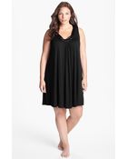 Midnight By Carole Hochman Forever Always Chemise - Lyst