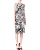 Giambattista Valli Duchess Print Sleeveless Dress - Lyst