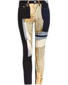 Acne Studios Printed Skinny Jeans - Lyst