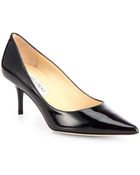 Jimmy Choo Aurora Patent Leather Pumps - Lyst