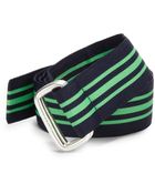 Polo Ralph Lauren Stripe Ribbon Belt - Lyst