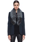 Joseph Lady Jacket with Fur Collar - Lyst