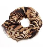 Ananda Design Zebra Wrap - Lyst