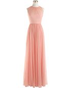 J.Crew Petite Megan Long Dress In Silk Chiffon - Lyst