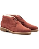 Tod's Shearlinglined Suede Desert Boots - Lyst