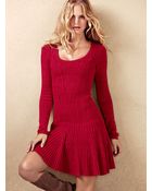 Victoria's Secret Pointelle Dress Black L - Lyst
