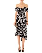 Vivienne Westwood Gold Label Exclusive Cocotte Squiggle-Print Dress - Lyst