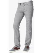 7 For All Mankind Slimmy Slim Straight Leg - Lyst