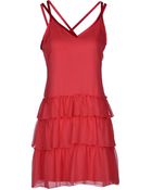 Philosophy di Alberta Ferretti Short Dress - Lyst