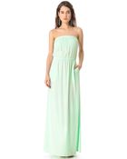 Splendid Strapless Maxi Dress - Lyst