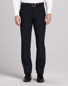 Theory Marlo New Tailor Suit Pant Navy - Lyst