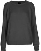 Topshop Slouchy Angora Jumper By Boutique - Lyst