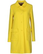 Jil Sander Navy Fulllength Jacket - Lyst