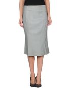 Jitrois Leather Skirt - Lyst