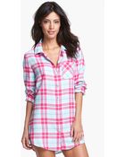 Make + Model Flannel Nightshirt - Lyst