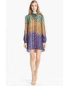 Mary Katrantzou Print Silk Georgette Dress - Lyst