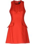 McQ by Alexander McQueen Short Dress - Lyst