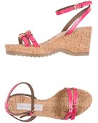 Stella McCartney Wedge - Lyst